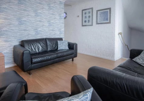 The living area at Captains Walk, Saundersfoot