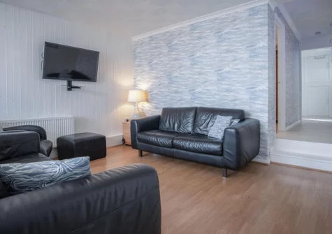 The living area at Captains Walk, Saundersfoot
