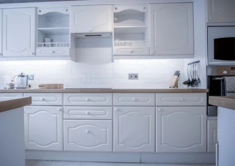 The kitchen at Captains Walk, Saundersfoot