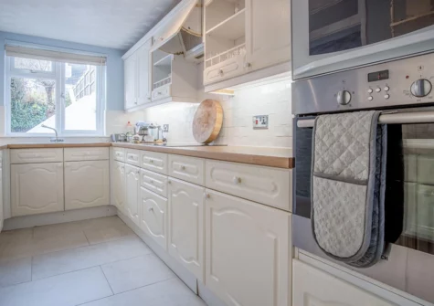 The kitchen at Captains Walk, Saundersfoot