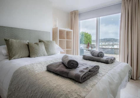 Bedroom #1 at Captains Walk, Saundersfoot