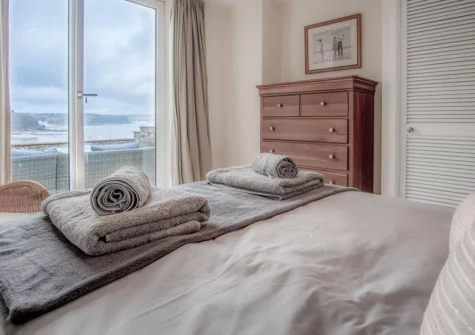 Bedroom #2 at Captains Walk, Saundersfoot