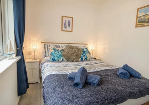 Bedroom #1 at Captiva Cottage, Saundersfoot