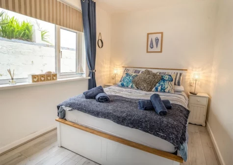 Bedroom #1 at Captiva Cottage, Saundersfoot