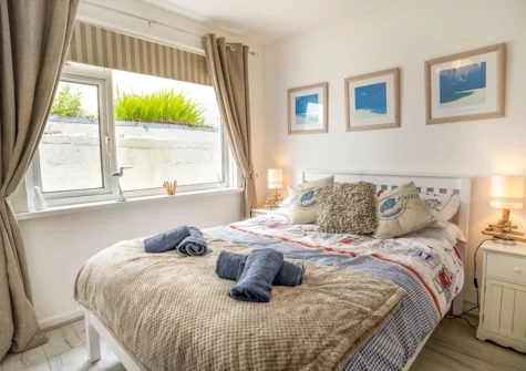Bedroom #2 at Captiva Cottage, Saundersfoot
