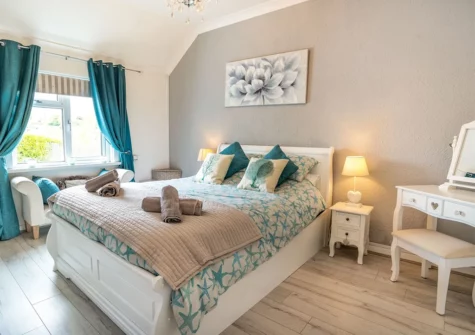 Bedroom #4 at Captiva Cottage, Saundersfoot