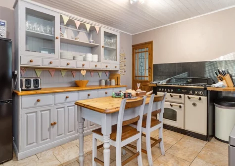 The kitchen at Cartref, Saundersfoot