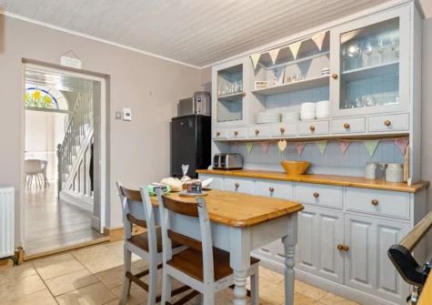 The kitchen at Cartref, Saundersfoot