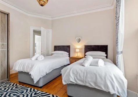 Bedroom #3 at Cartref, Saundersfoot