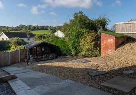 The garden at Cartref, Saundersfoot