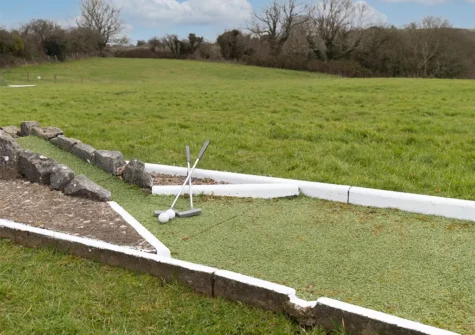 Mini golf is just one of several facilities available when you stay at Cartwright's Cottage, St Florence