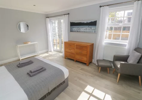 Bedroom #1 at Castle at The Hideaway, Tenby