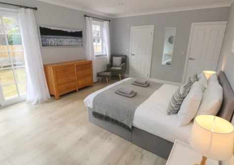 Bedroom #1 at Castle at The Hideaway, Tenby