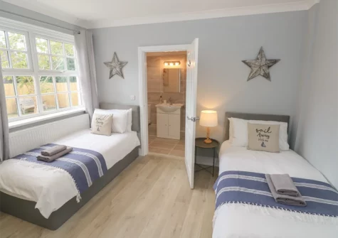 Bedroom #2 at Castle at The Hideaway, Tenby