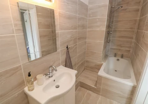 Bedroom #2 en-suite at Castle at The Hideaway, Tenby