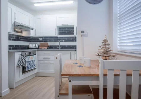 The dining area at Castle Cove, Tenby