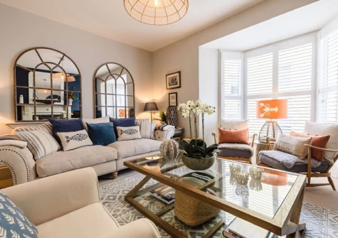 The second living room at Chart House, Tenby