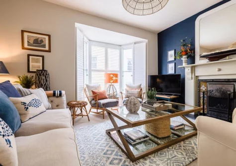 The second living room at Chart House, Tenby