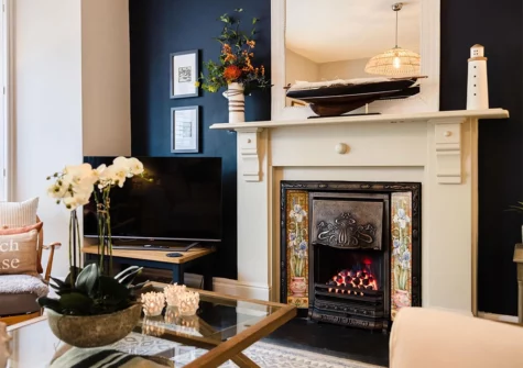 The second living room at Chart House, Tenby