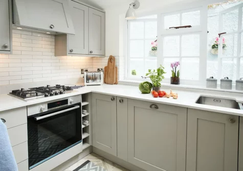 The kitchen at Chart House, Tenby