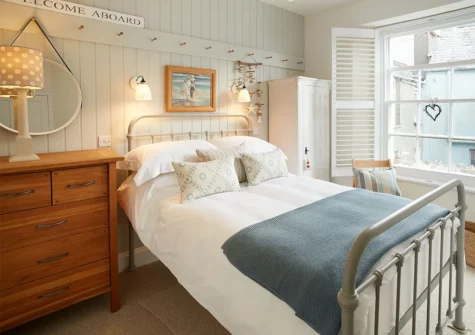 Bedroom #1 at Chart House, Tenby