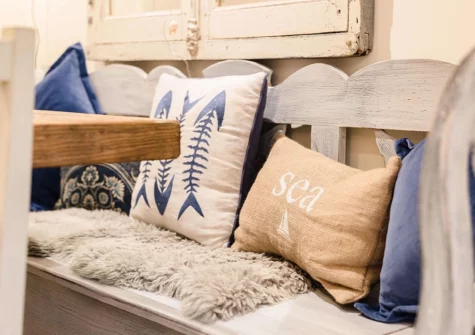 The dining room at Chart House, Tenby