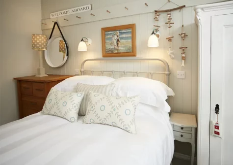 Bedroom #1 at Chart House, Tenby