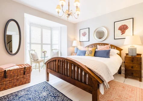 Bedroom #1 at Chart House, Tenby