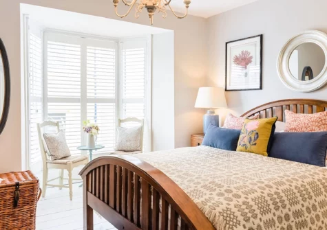 Bedroom #1 at Chart House, Tenby