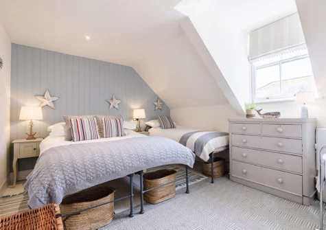 Bedroom #2 at Chart House, Tenby