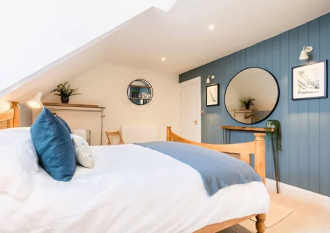 Bedroom #3 at Chart House, Tenby