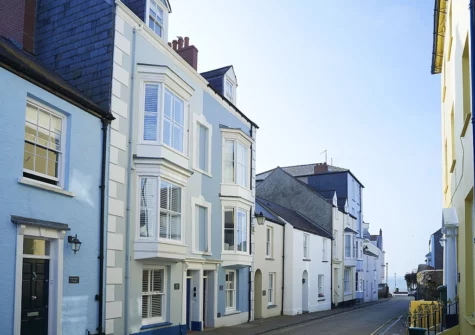 Outside Chart House, Tenby