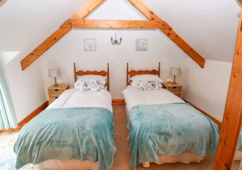 Bedroom #2 at Cheriton Villa, Carew Cheriton