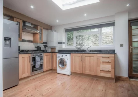 The kitchen at Church Terrace, Saundersfoot