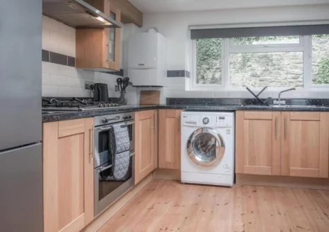 The kitchen at Church Terrace, Saundersfoot