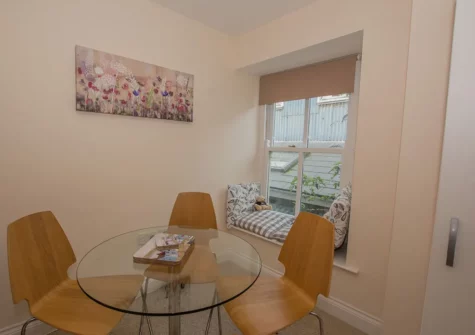 The dining area at Cobra House, Tenby