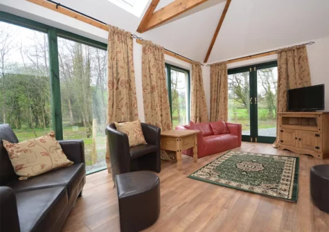 The sun room at Copses, Narberth Bridge