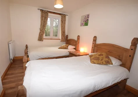 Bedroom #2 at Copses, Narberth Bridge