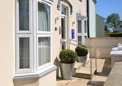 Outside Cormorant Apartment, Saundersfoot