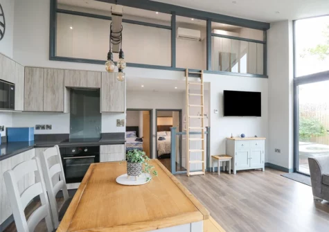 The dining area at Cornerstones Brython, Tenby