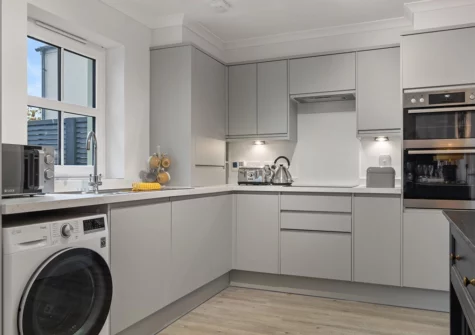 The kitchen at Cottage Mews, Tenby