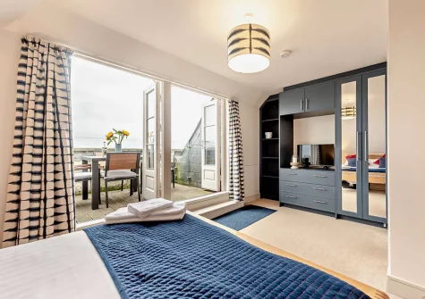 Bedroom #1 at Court House 9, Tenby