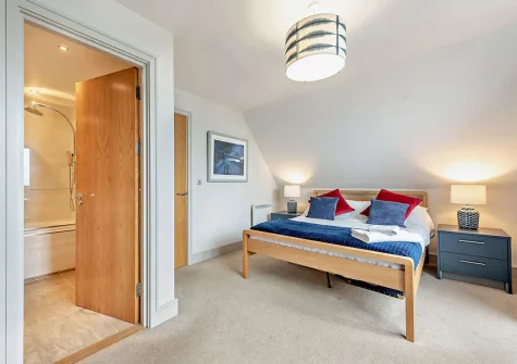 Bedroom #1 at Court House 9, Tenby