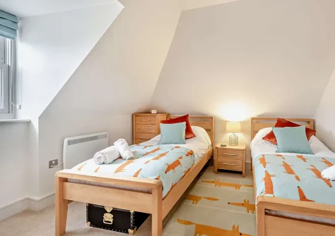 Bedroom #2 at Court House 9, Tenby