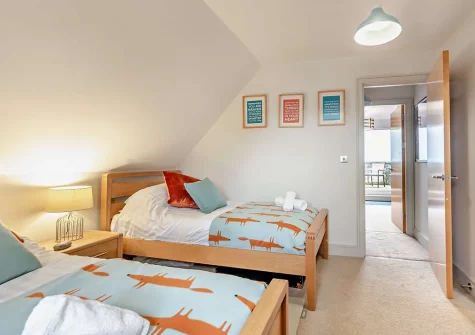 Bedroom #2 at Court House 9, Tenby