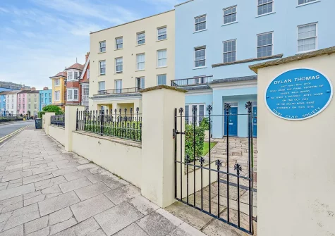 Outside Court House 9, Tenby