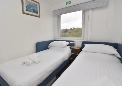 The bedroom at Croft Court 46, Tenby