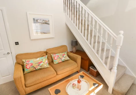 The lounge at Crown Cottage, Penally