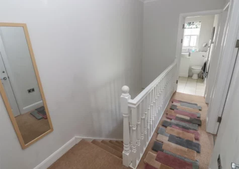 The first floor landing at Crown Cottage, Penally