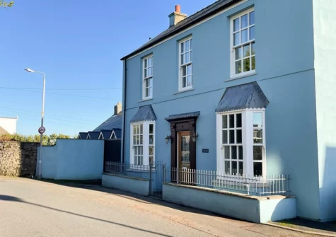 Outside Crown Cottage, Penally